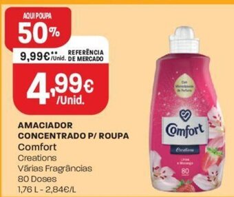Intermarché Amaciador Concentrado p/ roupa Comfort promoção