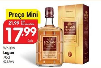 Minipreço Uísque logan promoção