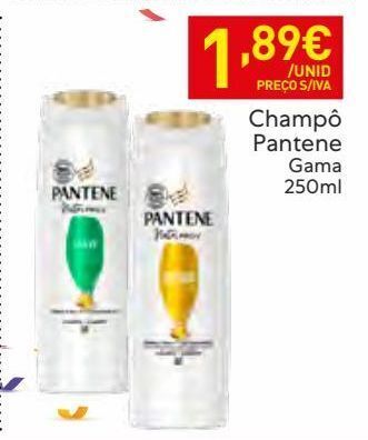 Recheio Shampoo pantene promoção