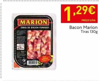 Recheio Bacon marion promoção