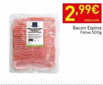 Recheio Bacon promoção