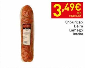 Recheio Chouriço promoção