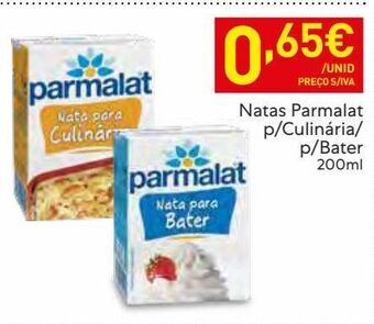 Recheio Laticínio parmalat promoção