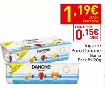 Recheio Iogurte danone promoção