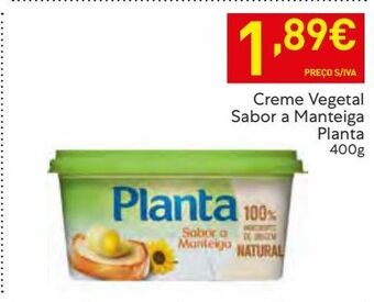 Recheio Margarina vegetal planta promoção