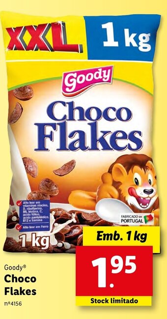 Lidl Goody Choco Flakes 1kg promoção