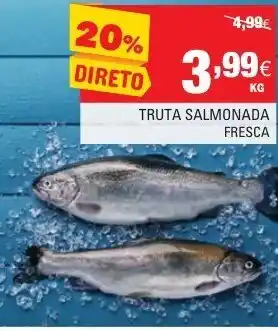 Continente Truta Salmonada Fresca promoção