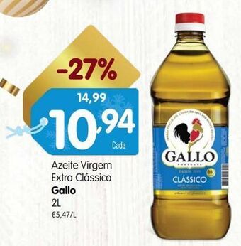 Minipreço Azeite extravirgem gallo promoção
