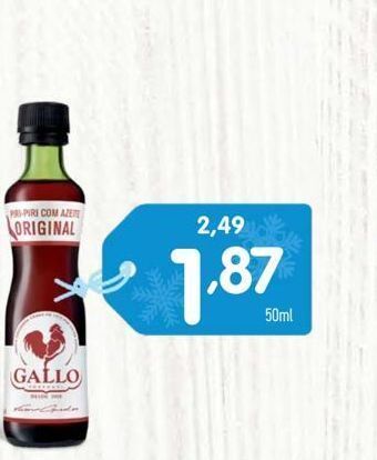 Minipreço Vinagre gallo promoção