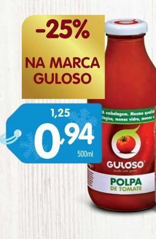 Minipreço Molho de tomate guloso promoção