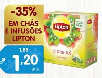 Minipreço Infusão lipton promoção