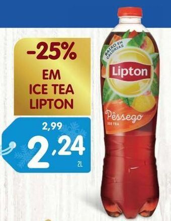 Minipreço Chá gelado lipton promoção