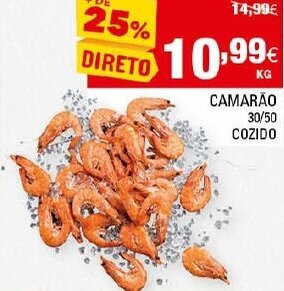 Camarão 30/50 Cozido