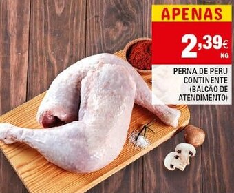 Continente Perna de Peru Continente promoção