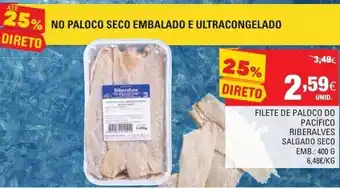 Continente Filete Paloco do Pacífico 400g promoção