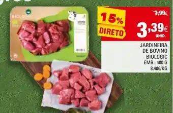Continente Jardineira de Novilho Biologic 400g promoção