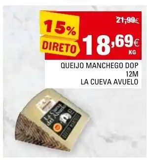 Queijo Manchego DOP 12m La Cueva Avuelo
