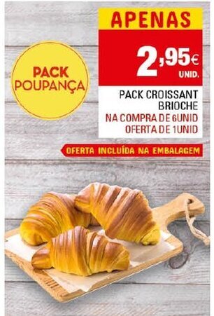 Continente Pack Croissant Brioche promoção