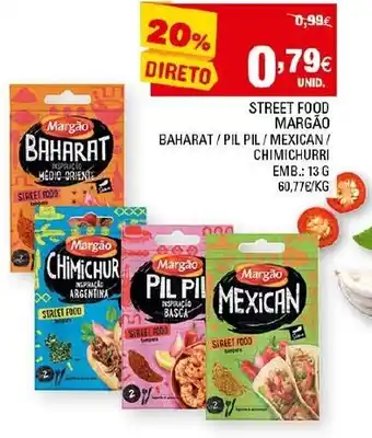 Continente Street Food Margão 13g promoção