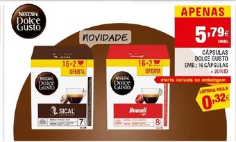 Continente Cápsulas Dolce Gusto 16 Cápsulas promoção
