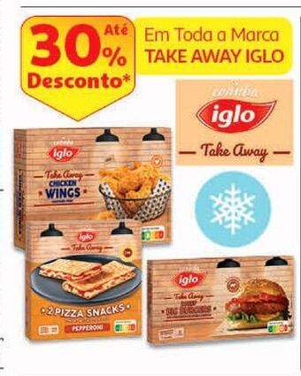 Auchan Pizza deep pan iglo promoção