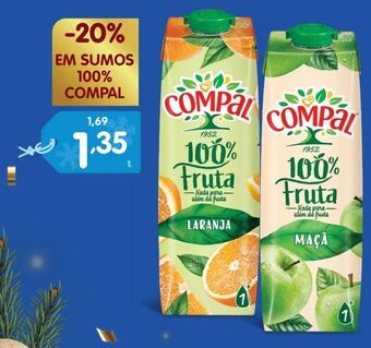 Minipreço Sumo compal promoção