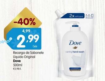Minipreço Sabonete líquido dove promoção