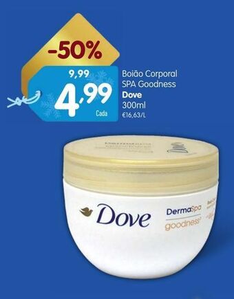 Minipreço Creme hidratante dove promoção
