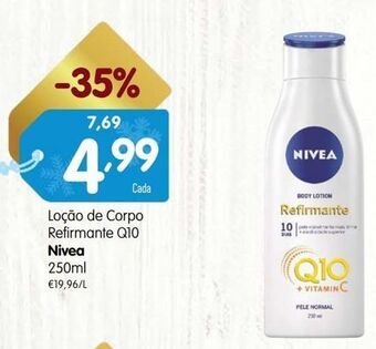 Minipreço Loção hidratante nivea promoção