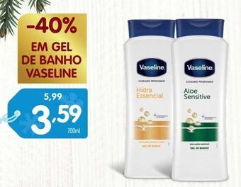 Minipreço Gel de banho vaseline promoção