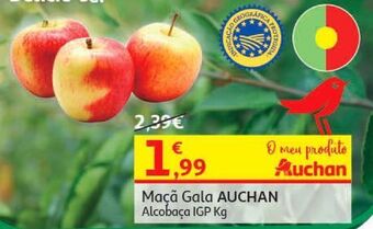 Auchan Maçã gala auchan alcobaça igp p.controlada kg promoção