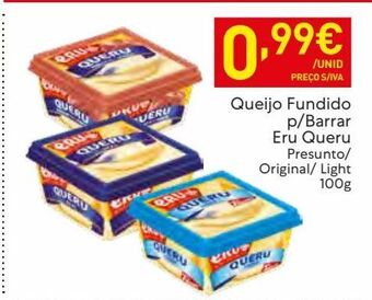 Recheio Queijo fundido promoção