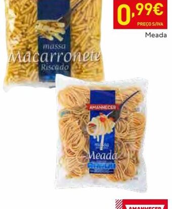 Recheio Macarrão amanhecer promoção