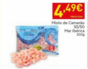 Recheio Camarão mar ibérica promoção
