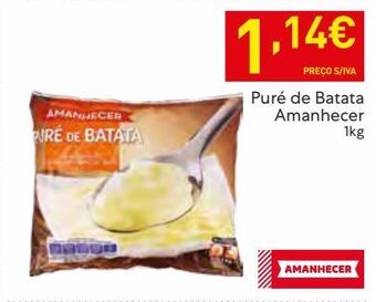 Purê de batatas amanhecer