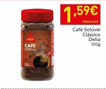Recheio Café solúvel delta promoção