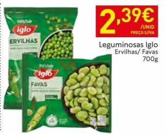 Recheio Ervilhas verdes iglo promoção