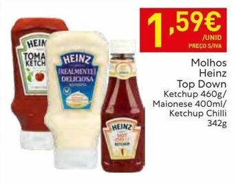 Recheio Molhos heinz promoção