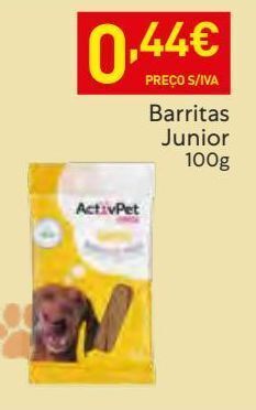 Recheio Ração para cães activpet promoção
