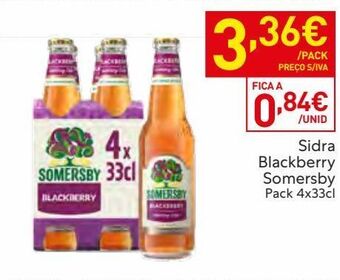Recheio Sidra somersby promoção