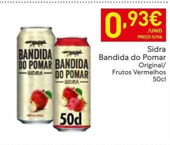Recheio Sidra bandida do pomar promoção