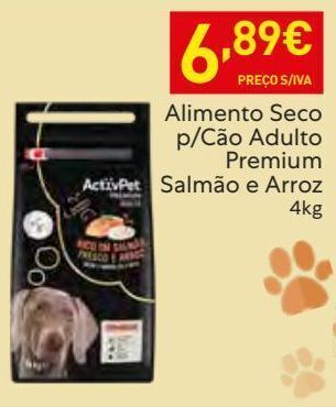 Recheio Ração para cães activpet promoção