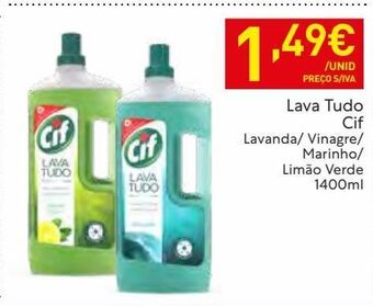 Recheio Limpadores cif promoção