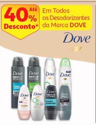 Auchan Deo spray dove promoção