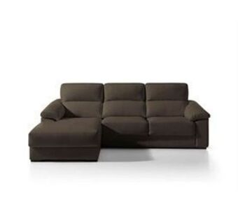 Conforama Chaise longue pele willy esquerda promoção