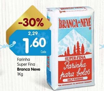 Farinha branca de neve