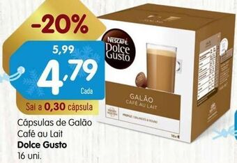 Minipreço Cápsulas de café dolce gusto promoção