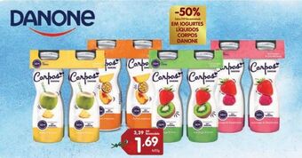 Iogurte corpos danone