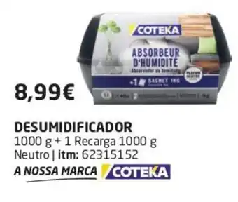 Bricomarché Desumidificador promoção
