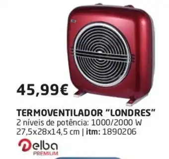 Bricomarché Termoventilador "Londres" promoção